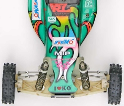 1989 Australia Worlds RC10 - Front Shocks Suspension Body Paint