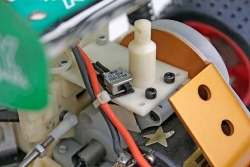 1989 Australia Worlds RC10 - Rear Transmission Brace Switch