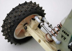 1991 Detroit Worlds RC10 - Front Right Steering Carrier Linkage