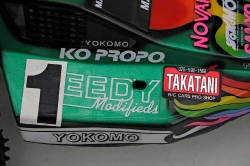 1991 Detroit Worlds RC10 - Over Right Side of Body Decals Detail