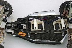 1991 Detroit Worlds RC10 - Overall Chassis Custom Upper Plate Layout