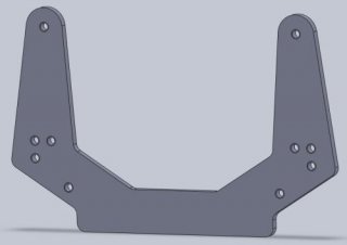 RC10 Solidworks Chassis - Front Shock Tower