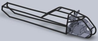 RC10 Solidworks Chassis - Overall View Left Rev 1