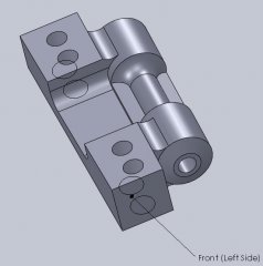 RC10 Solidworks Chassis - Rear Suspension Mount