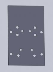 RC10 Solidworks Chassis - Rear Suspension Plate