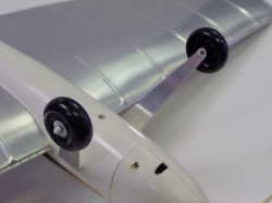 Leroy Cox TD1 TD-1 Plane - Landing Gear Wheels