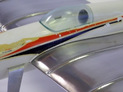 Leroy Cox TD1 TD-1 Plane - Left Side Canopy Close-Up