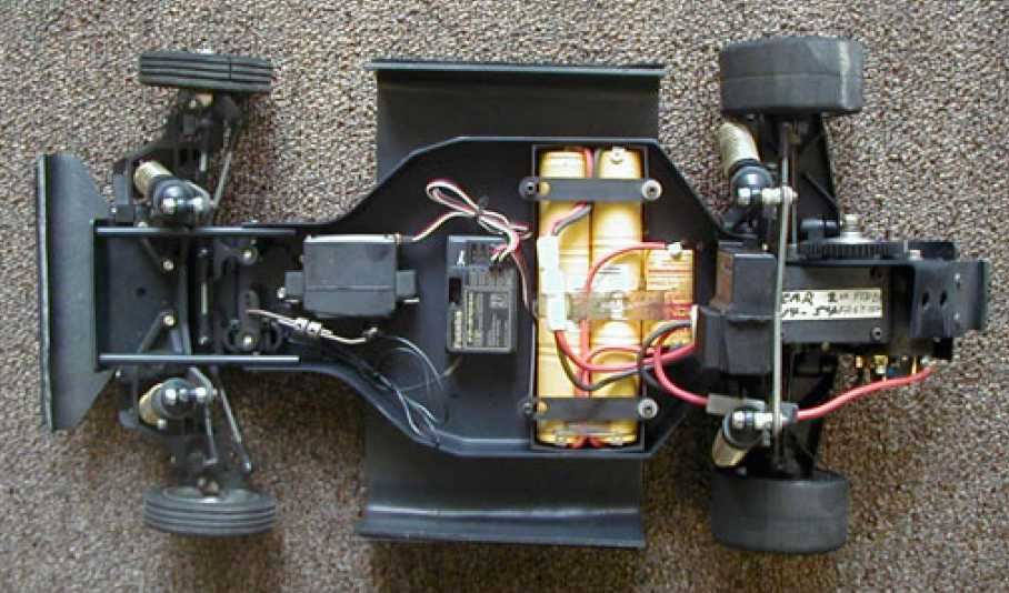 Dead Pool RC10 - Top View Body Off