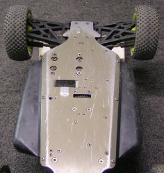 Kyosho MP7.5 Kanai 2 3 Buggy Lot - Under Middle Titanium Chassis