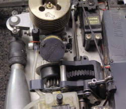 Kyosho TR15 TR-15 Stadium Truck - Engine Throttle Linkage Center Gearbox Clutch