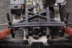 Kyosho TR15 TR-15 Stadium Truck - Rear Gearbox Body Mount Shocks Linkage