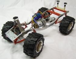 Tamiya Bruiser with True Flame Paint - Overall Body Off