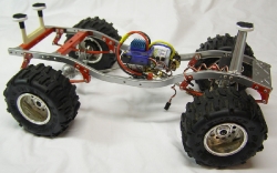 Tamiya Bruiser with True Flame Paint - Right Side Overall Body Off