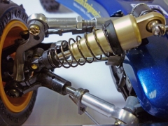 Tamiya Avante by Naz Singh - Front Left Shock and Knuckle