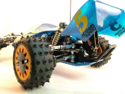 Tamiya Avante 58072 - Left Rear Wheel and Suspension