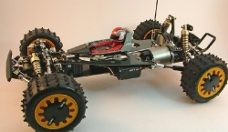 Tamiya Avante 58072 - Overall Left with Driver and No Body