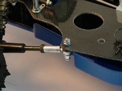 Tamiya Avante 58072 - Right Rear Trailing Arm Close-Up