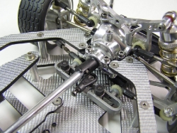 Aluminum Team Associated TC3 1968 Camaro Photo - Front Gearbox and Steering Rack