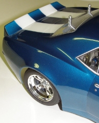 Aluminum Team Associated TC3 1968 Camaro Photo - Over Right Rear Quarter Panel of Body
