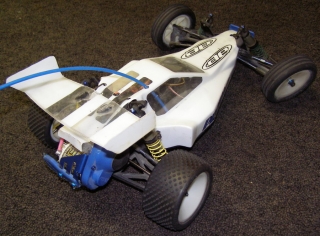 Team Associated B3 - Overall Top Rear Right Corner