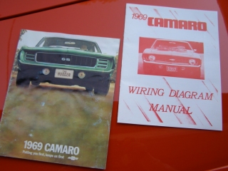 1969 Camaro SS 396 For Sale - Dealer Brochure and Wiring Diagram Book