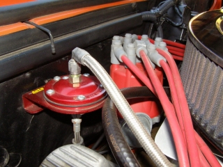 1969 Camaro SS 396 For Sale - Fuel Pressure Isolator MSD Billet Distributor