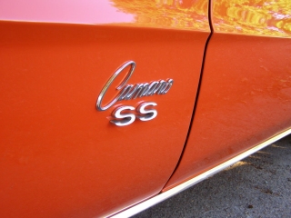 1969 Camaro SS 396 For Sale - Left Side SS Emblem Badge