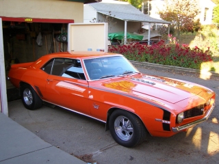 1969 Camaro SS 396 For Sale - Overall Front Right Corner