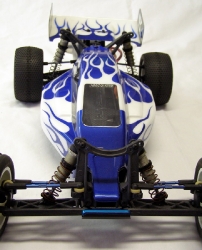 Team Associated B4 Factory Team with Blue Flames - Front End