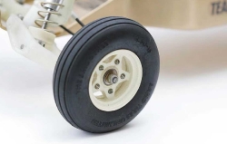 First Handmade RC10 - Front Left Tamiya Wheel Tire