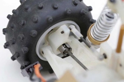 First Handmade RC10 - Rear Left Hub Carrier Wheel Tire