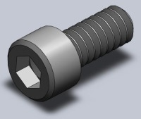 RC10 Solidworks Chassis - 4-40 Screw