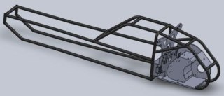 RC10 Solidworks Chassis - Overall View Left Rev 1