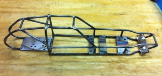 RC10 Tube Chassis - Complete Prototype Side View