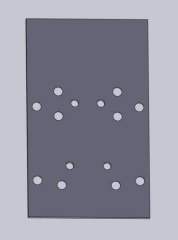 RC10 Solidworks Chassis - Rear Suspension Plate